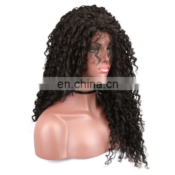 Brazilian Virgin Hair Preplucked Deep Wave Full Lace Human Hair Wig photo-4