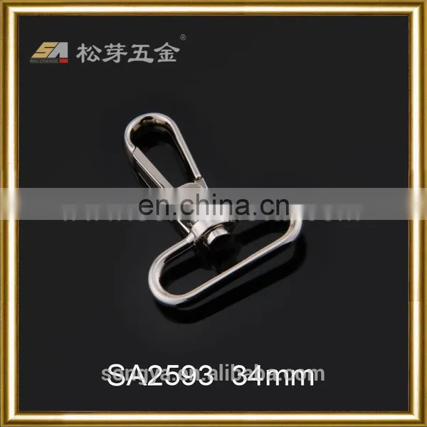 Hot Zinc Alloy Snap Hook, Plated Trigger Snap Hook For Handbag, Dog Leash Snap Hook Keychain Hook photo-2
