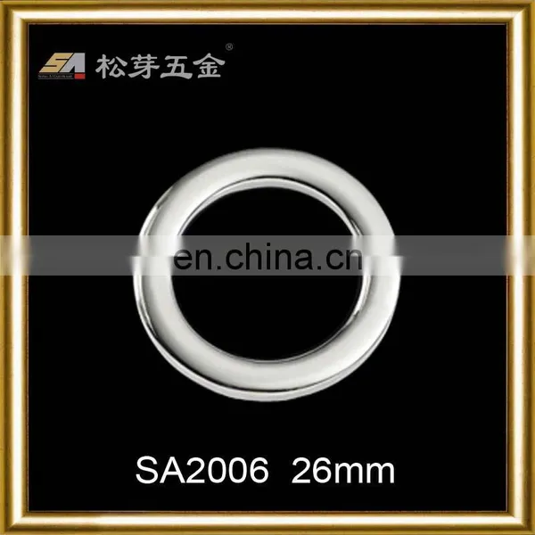 25mm High Quality Zinc Alloy Gold/nickle Free O Ring Buckle photo-3