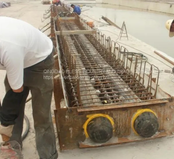 Culvert Rubber Balloon for Casting Concrete Culvert, Inflatable Rubber Formwork for Concrete Culverts photo-3