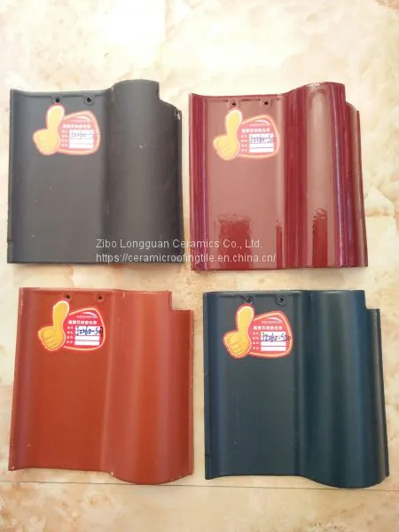 Colour Ceramic Roof Tile photo-3
