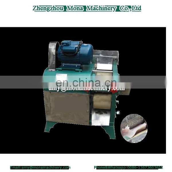 Commerical Fish Meat Bone Separator Skinning Debone Machine photo-5