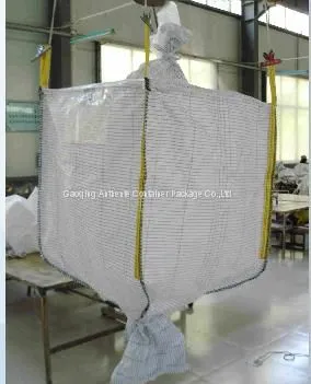 Anthente Container Shipping PP Woven Bulk Bag With Loading and Discharging Spot