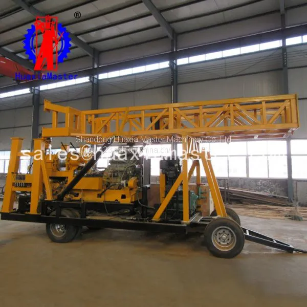 Wheeled Hydraulic Core Drilling Rig XYX-44A From Huaxia Master Large Size Deep Hole Geology Drilling Rig for Sale photo-2