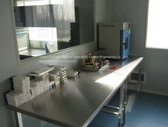 GMP Certification Clean Workshop/aluninum Accessaries in Clean Room/high Efficiency Particulate Air Filters/Sightglass