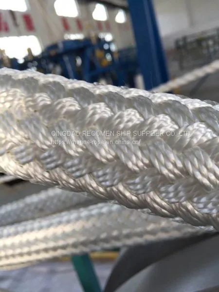 RECOMEN Supply 8 Inch Machine Polyester Braided for Ship pp Rope Diameter 150mm
