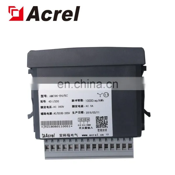 Acrel AMC96L-E4/KC 3 Phase Electronic Active Energy Meters photo-5
