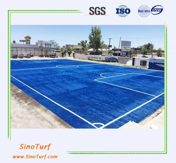 Eco-Friendly Blue Color Outdoor Grass Cesped Sintetico Artificial Grass Turf To Ecuador photo-5