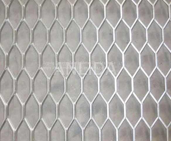 Aluminium Expanded Metal Mesh Color Aluminium Walkway Mesh Aluminum Metal Mesh Factory China photo-2