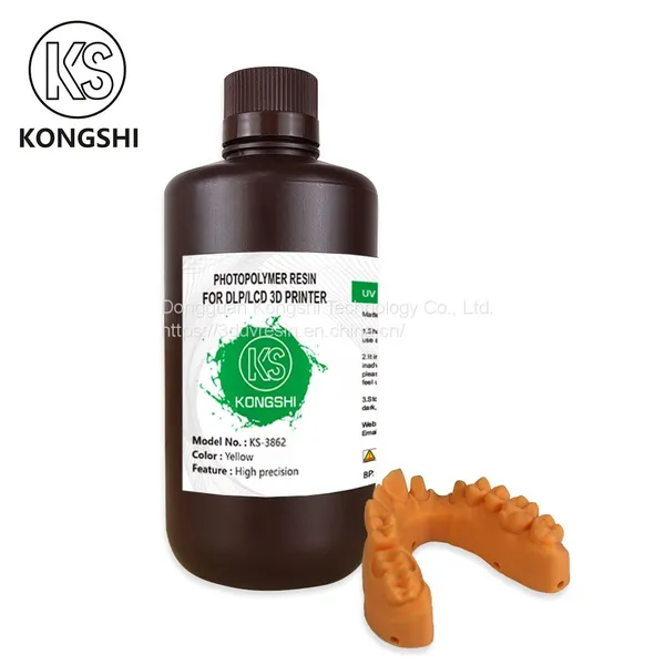 Low-odor Hard 3D Dental Resin for Large-size and High-precision Mold Printing Industrial Models photo-2