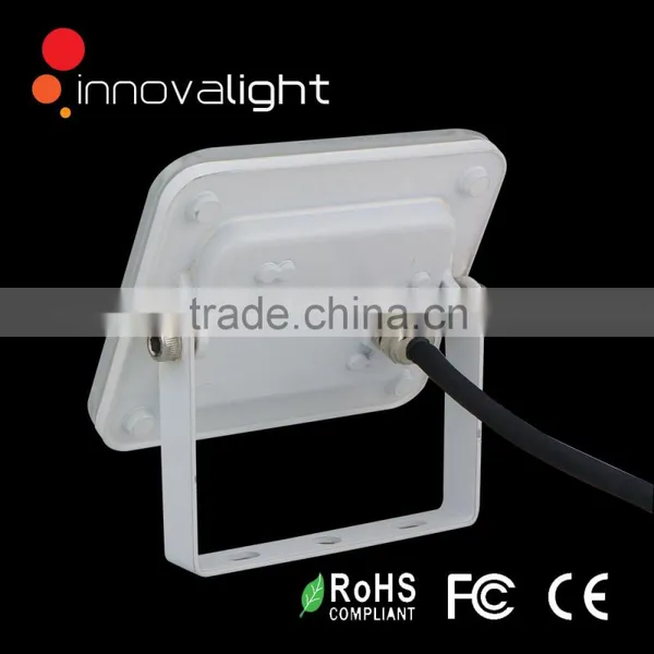 INNOVALIGHT 2016 Hot Sale Ultra Slim 10W White Shell 220v LED Flood Light photo-3