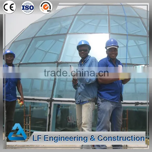 Prefab Steel Space Frame Hotel Lobby Roof With Reasonable Price photo-5