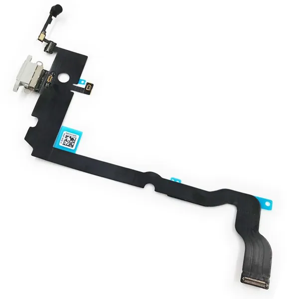 For IPhone Xs Max USB Charger Sub Board Connector Port Dock Charging Flex Cable Bottom Mic Replacement photo-4