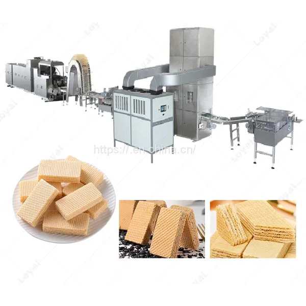 Full Automatic Chocolate Wafer Biscuit Production Line Price Wafer Maker Price photo-5
