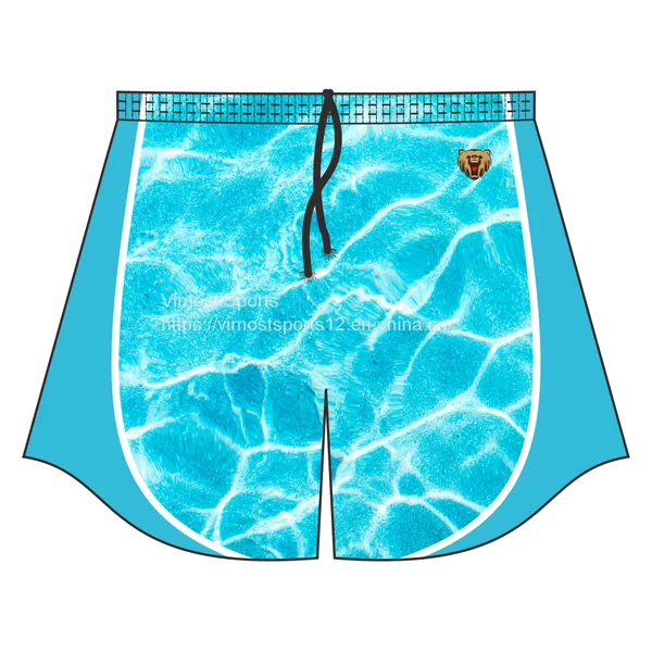 Sublimated Rugby Short Customized 100% Polyester Made