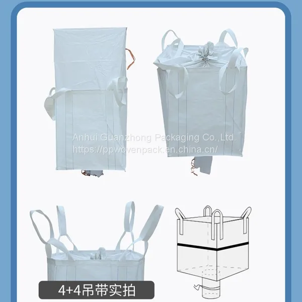 Factory Supply 500 Kg 1000 Kg 1.5T Bigbag Pp Industry Sand Jumbo Fibc photo-3