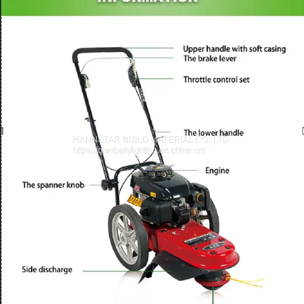 Lawn Mower Hand-Push Trimmer XB51Y Grass Cutter photo-5