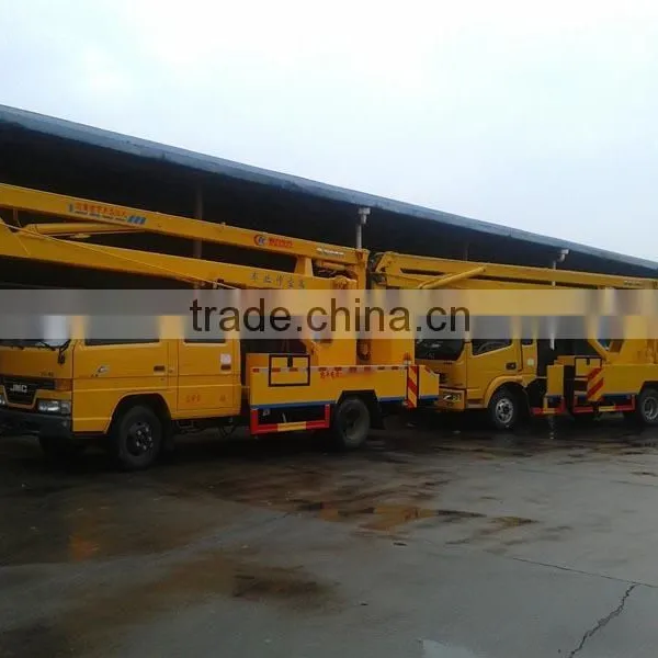 2015 New 16-18m Chinese Aerial Platform Truck,crew Cab JMC Aerial Platform Truck photo-3