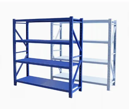 Warehouse Shelves Garage Storage Steel Medium Duty Shelf for Industrial Use photo-3