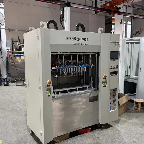 Serve Hot Riveting Machine With Reliable and Stable Performance; Jin Changxing Car Water Bottle Holder Hot Riveting Equipment. photo-5