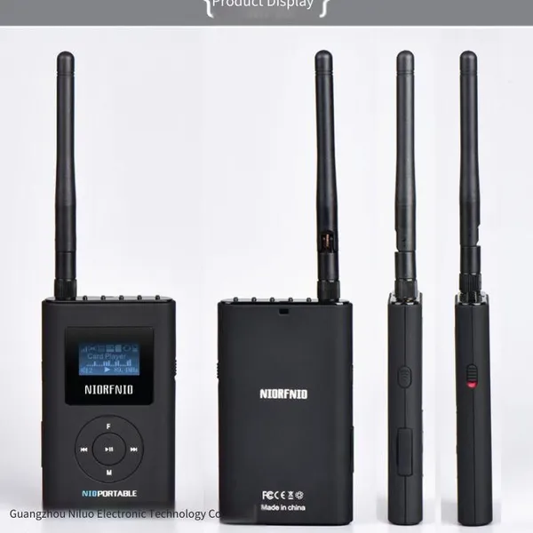 0.3w Handheld Portable Niorfniot300m Car Mp3 Portable fm Transmitter photo-3