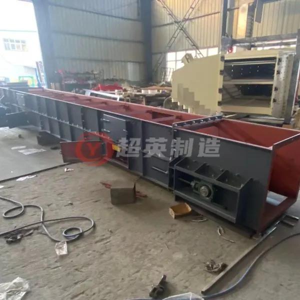 200-mesh Fine Powder Ash Conveying Machine Limestone Powder Link Conveyor FU270 Scraper Conveyor photo-2