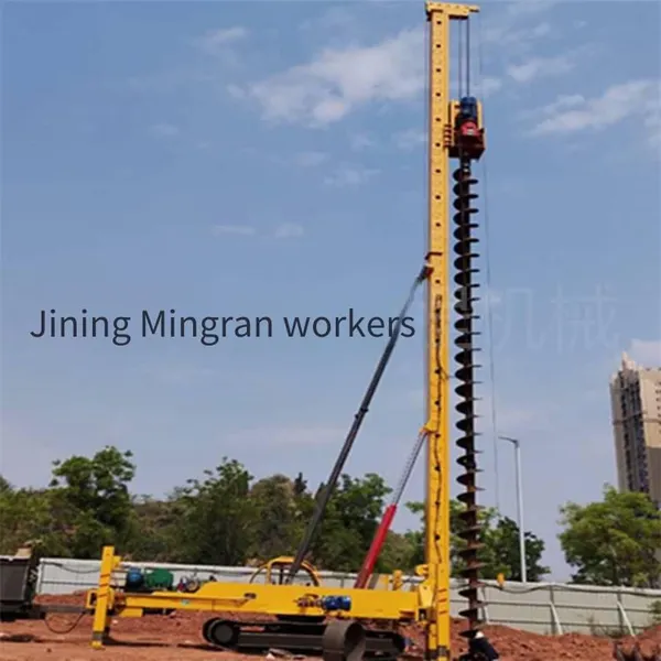 Crawler Walking Long Screw Pile Driver, Foundation Reinforcement Grouting Drill, Cfg Long Screw Hole Leading Machine photo-2