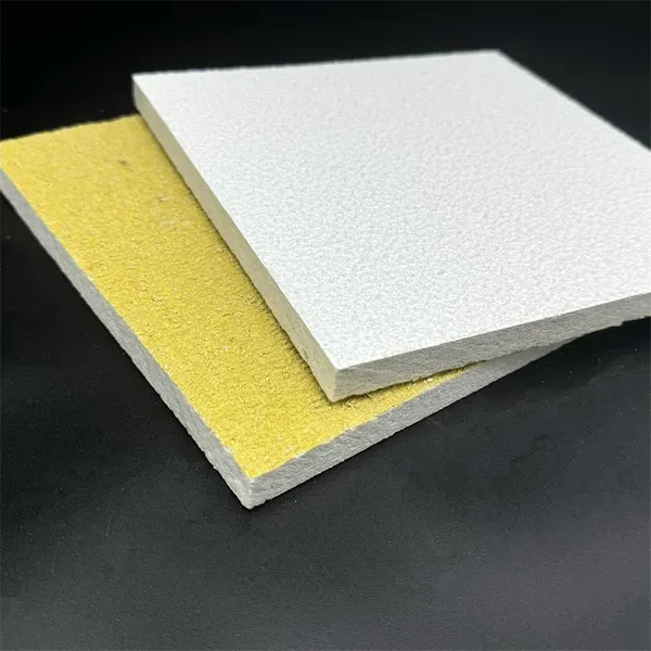 Eco-Friendly Mineral Fiber Ceiling Tiles 2'x2' - High Light Reflectance & Mold Resistance