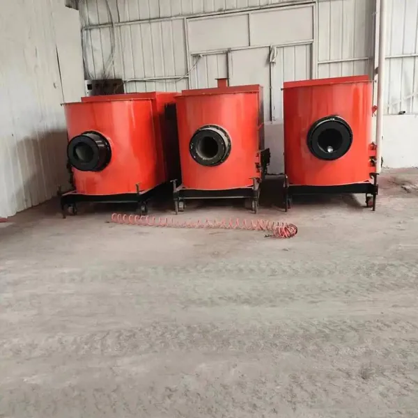 Air-cooled Biomass Pellet Burner for Temperature Reduction, Connected to Drying Hot Air Furnace, With a Full Range of Specifications