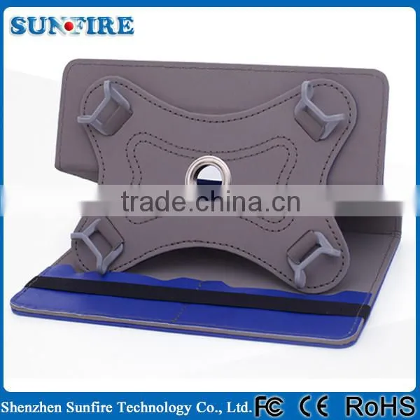 Factory Wholesale Universal 360 Degree Rotating 7" 8" 9" 10" Leather Case For Tablet 7 Inch photo-3