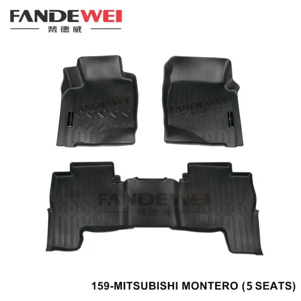 Use for MITSUBISHI Pajero MONTERO 3D Car Floor Mat Luxury Carpet Easy to Clean Anti-slip Makers Custom All Weather Zero Formaldehyde Waterproof photo-2