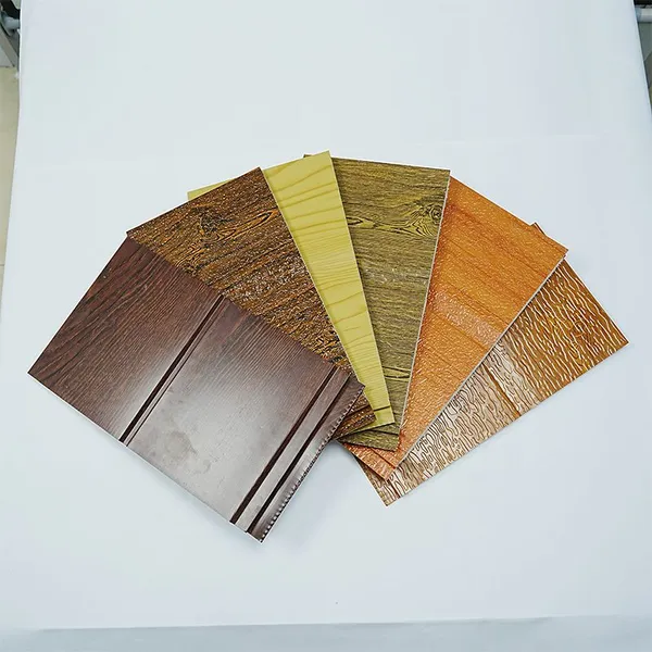 Durable Fire Resistant Metal Carved PU Sandwich Panel for Outdoor Building Decoration photo-4
