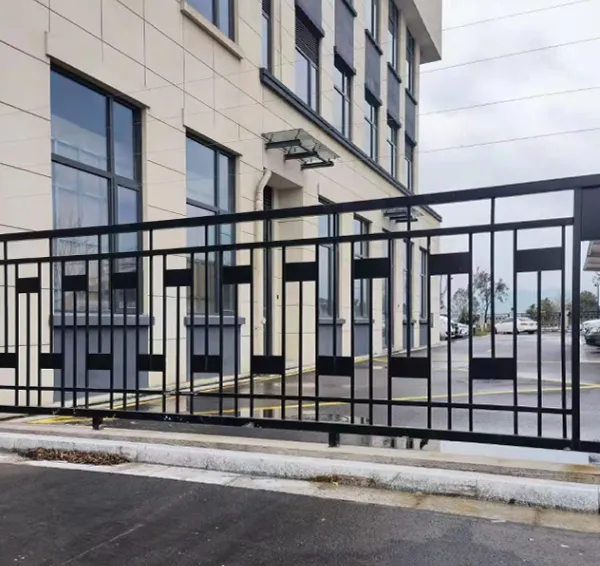 6FT x 3FT Zinc Steel Garden Fence Panels Outdoor Tubular Metal Fence