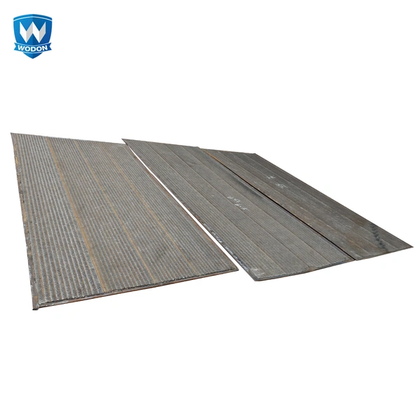 Bimetallic Wd1000 Open Arc Surfacing Wear Plate Chromium Carbide Clad Plate Multiple Composite Thickness Available