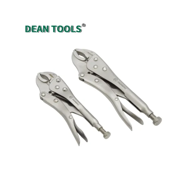 Shangke Tools Curved Jaw Locking Pliers,Curved Jaw Design,Round Material Gripping Design,