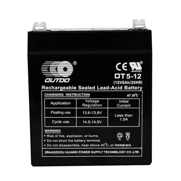Outdo Ot12-12 12v 12ah Battery for Access Control System and Fire Alarm photo-3