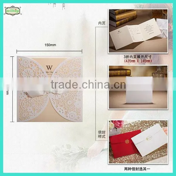 2014 High Quality Luxurious Wedding Invitation photo-2