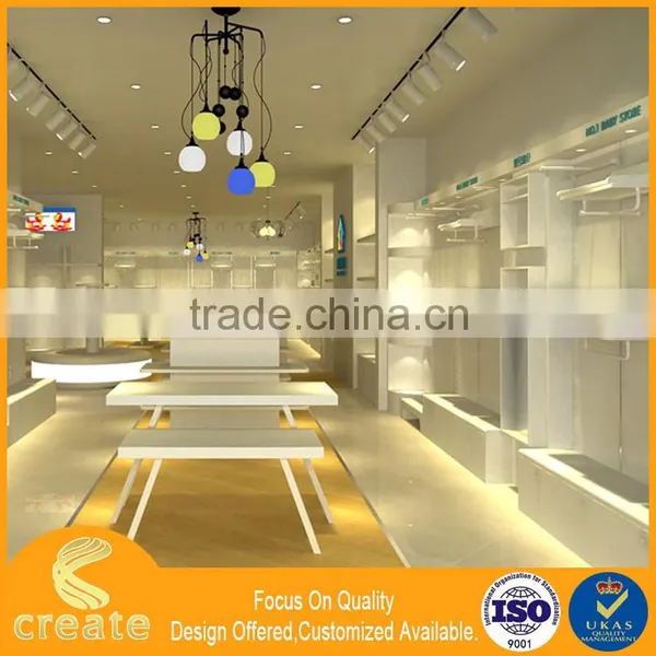 High End Children Shop Furniture Garment Display Stand,clothing Store Showcase for Baby Kids Garments From China photo-4