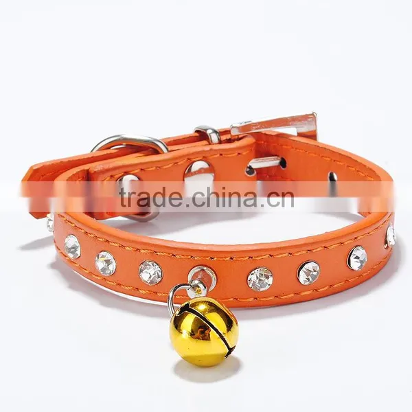 Cat Dog Chain Pet Supplies Single Diamond Bells Pet Collar photo-6