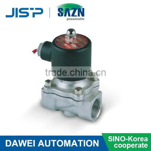 Stainless Steel Series 2/2-way Pilot Operated Solenoid Valve