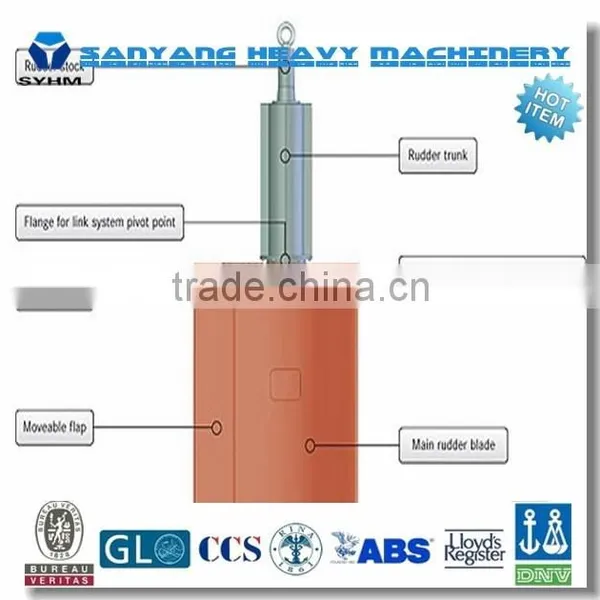 Vessel Flap Type Rudder / Marine Flap Rudder photo-3