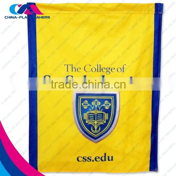 Outdoor Wedding Advertise Textile Fabric Flag