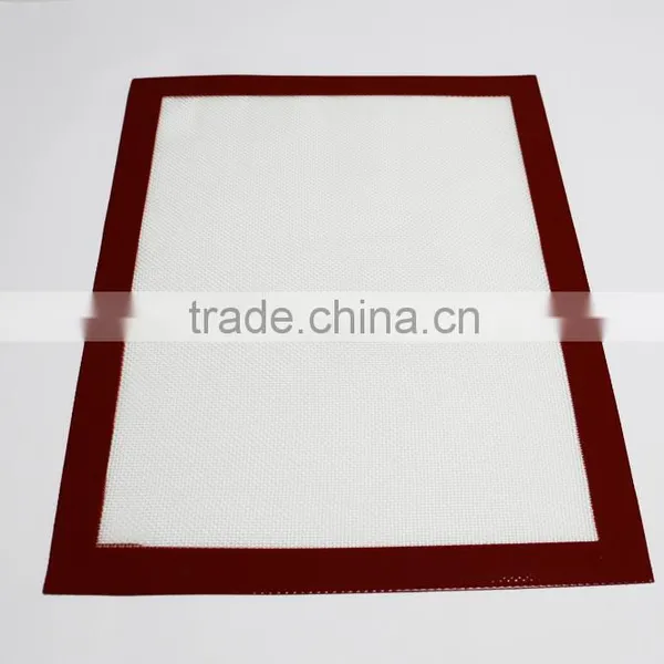 Water Resistant Silicone Induction Cooker Mat 40x60cm Custom Silicone Fiberglass Baking Mat photo-6