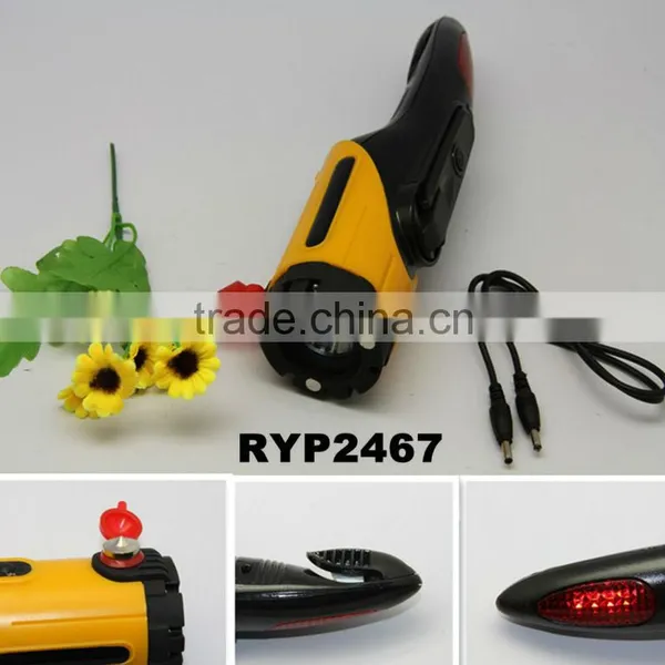 RYP2467 FLASHLIGHT WITH SAFETY HAMMER