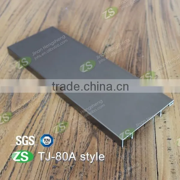 Anodized Aluminium Baseboard/silver Brushed Aluminium Skirting Board photo-3