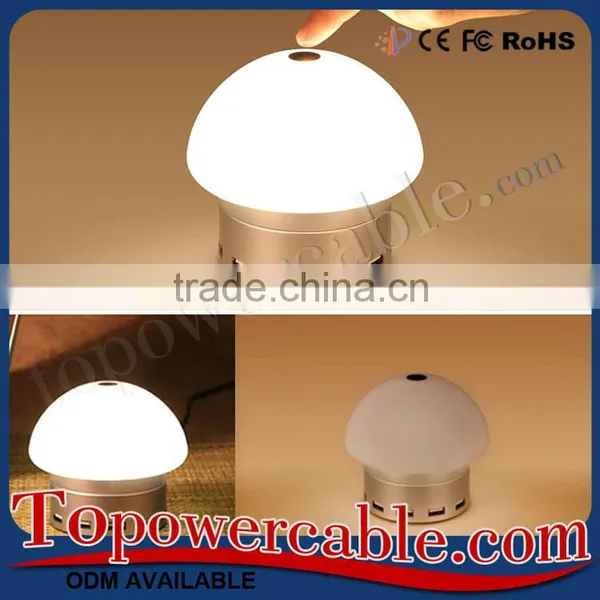 30W 6A USB Charging Port With Touch-Sensitive Control Push Button LED Desk Lamp photo-6