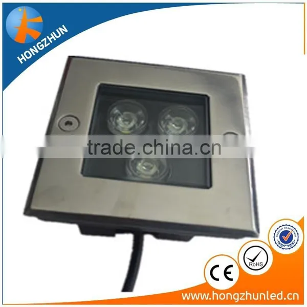 Outdoor Solar 3 Led Underground Buried Light Lamp