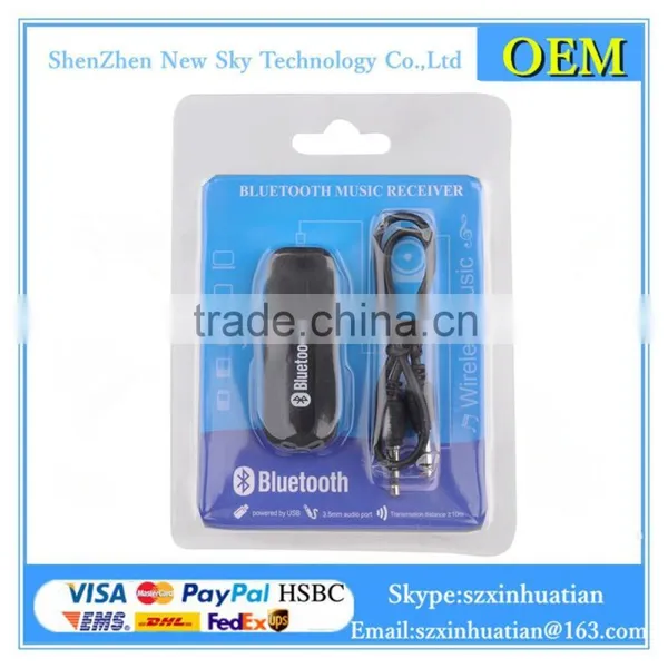 Car USB Bluetooth V2.1 Stereo Audio Music Bluetooth Speaker Receiver Adapter for Car Stereo photo-5