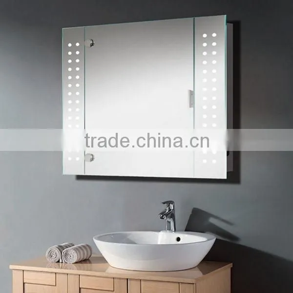 Illuminated Feature LED Lighted Mirror Cabinet With Defogger photo-3