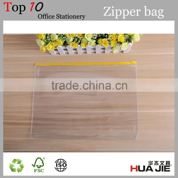 Clear pp Cover Plastic Waterproof Slide Zip Document Holder photo-6